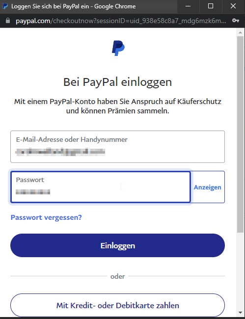 PayPal Ratenzahlung 3